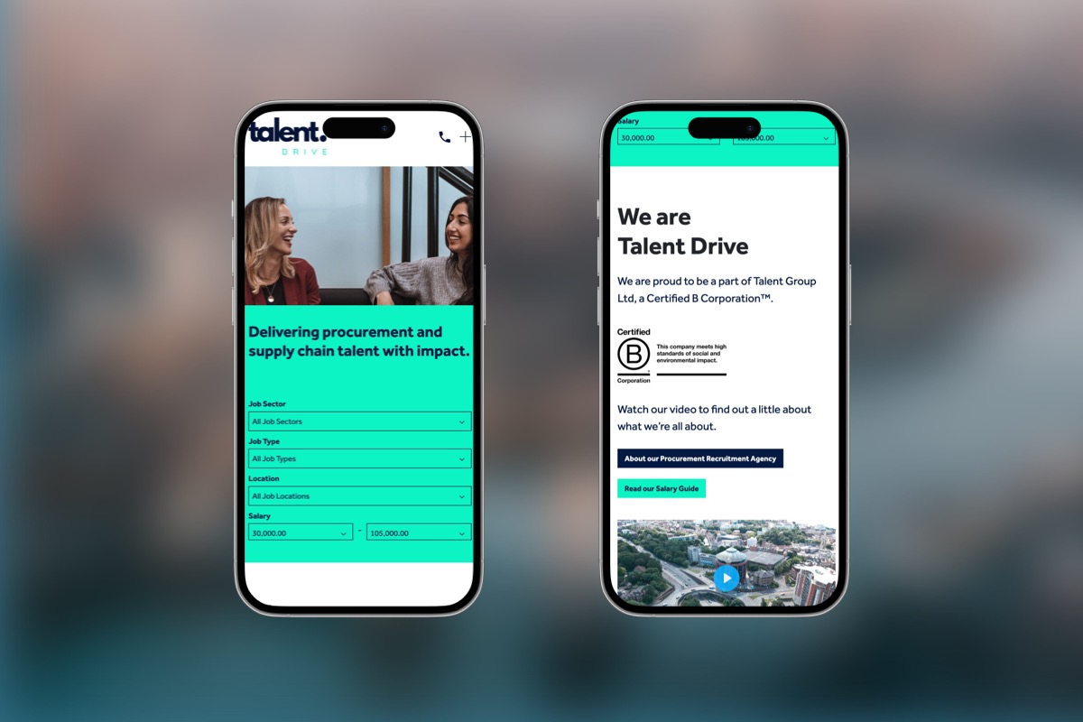 Talentdrive WordPress Project